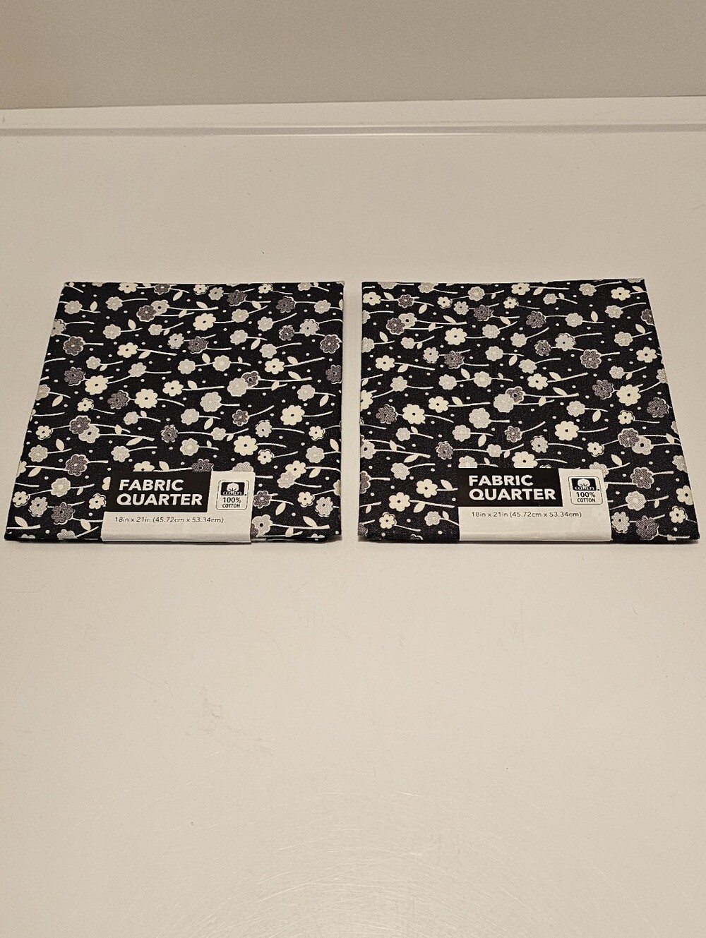 JoAnn Fabric Quarter Floral Quilt Cotton Fabric * 2